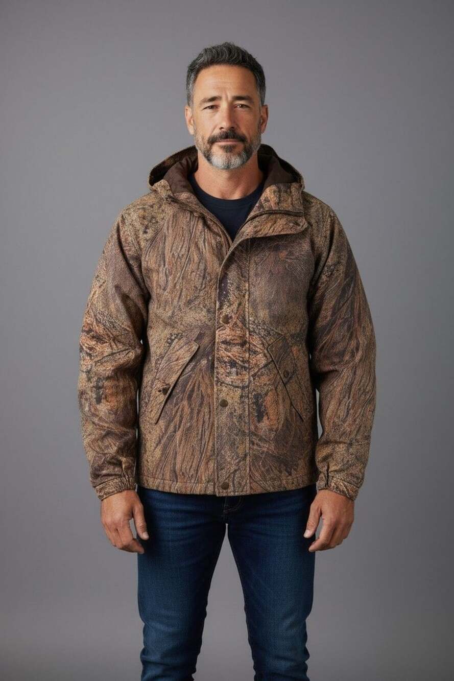 Herter's Camouflage Hunting Jacket with Hood Size S